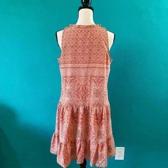 New with tags anthropologie Sanctuary Romy Sleeveless Red floral pattern Dress - Picture 3 of 5